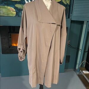 Max Studio Tan Women's draped Jacket